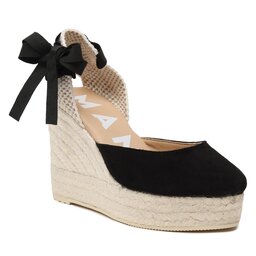 Manebi Espadrillos Manebi Wedge Espadrilles K 1.0 WV Black