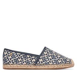 Tommy Hilfiger Espadrilles Tommy Hilfiger Th Monogram Jacquard FW0FW09501 Braun
