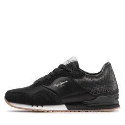

Снікерcи Pepe Jeans London W Sequins PLS31382 Black 999, Чорний