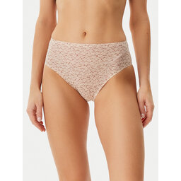 Chantelle Chantelle Klasične spodnje hlačke z visokim pasom Soft Stretch C11DC9 Bež