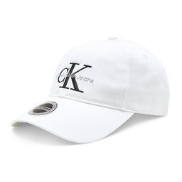 Calvin Klein Jeans Καπέλο Jockey Calvin Klein Jeans K50K510061 Λευκό