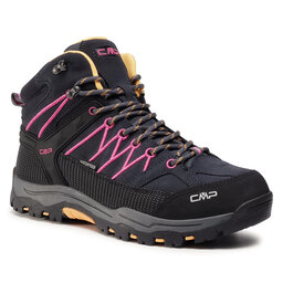 CMP Botas de montaña CMP Kids Rigel Mid Trekking Shoes Wp 3Q12944J Antracite/Bouganville