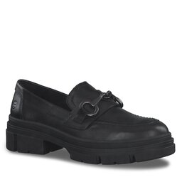 Tamaris Loaferek Tamaris 1-24715-20 Black Leather 003