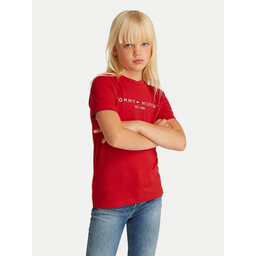 Tommy Hilfiger Tommy Hilfiger T-Shirt Essential KS0KS00397 S Κόκκινο Regular Fit