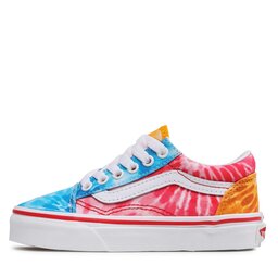 

Кросівки Vans Old Skool VN0A7Q5FABO1 (Tie Dye Block) Multi/Tru, Голубий