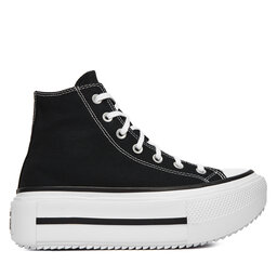 Converse Sneakers aus Stoff Converse Chuck Taylor All Star Lift Double Stack A12975C Schwarz