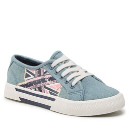 Pepe Jeans Textilskor Pepe Jeans Brady Flag G PGS30563 Factory Blue 560