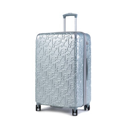 ELLE Большой пластиковый чемодан ELLE Alors L EL33HA.71.23 Silver