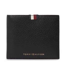 Tommy Hilfiger Μεγάλο Πορτοφόλι Ανδρικό Tommy Hilfiger Th Prem Lea Cc Flap And Coin AM0AM11270 BDS
