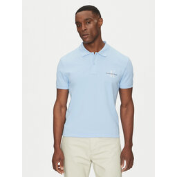 Calvin Klein Jeans Calvin Klein Jeans Polo Monologo J30J325664 Celeste Regular Fit