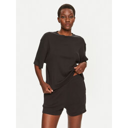 BOSS Boss Pizsama Betty 50520249 Fekete Relaxed Fit