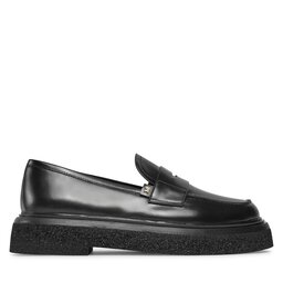 Max Mara Loferi Max Mara Crepeloafer 23452619336 Melns