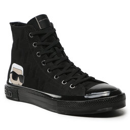 KARL LAGERFELD Кецове KARL LAGERFELD KL50359 Black Synth Textile Mono