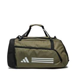 adidas Сак adidas Essentials 3-Stripes Duffel Bag Medium IZ1918 Зелен