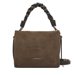 Coccinelle Handtasche Coccinelle P6P Boheme Suede Bimaterial E1 P6P 58 01 01 Khakifarben