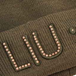 

Шапкa Liu Jo Beanie Logo Strass 2F1001 M0300 Verdone 90511, Зелений