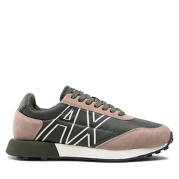 

Снікерcи Armani Exchange XUX157 XV588 S079 Green/Beige/Black, Зелений