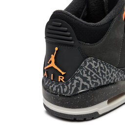 

Взуття Nike Air Jordan 3 Retro CT8532 080 Night Stadium/Total Orange, Сірий