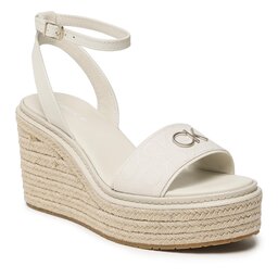Calvin Klein Εσπαντρίγιες Calvin Klein Wedge 50Hh-Jq HW0HW01490 Neutral Mono 02R