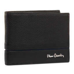 Pierre Cardin Nagyméretű férfi pénztárca Pierre Cardin Sahara TILAK15 8805 Czarny/Niebieski
