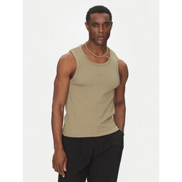 HUGO HUGO Tank top Dapota 50542089 Smeđa Slim Fit