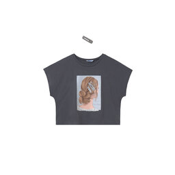 Mayoral Mayoral Majica 6021 Siva Relaxed Fit