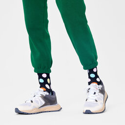 Happy Socks Chaussettes hautes unisex Happy Socks BDO01-9350 Noir