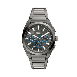 Fossil Годинник Fossil Everett  Chronograph FS6107 Сірий