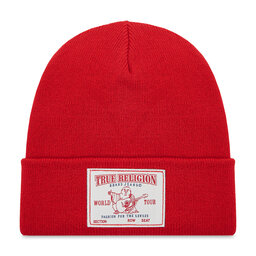 True Religion Sapka True Religion Concert Patch TRBEANIE15 Red 6000