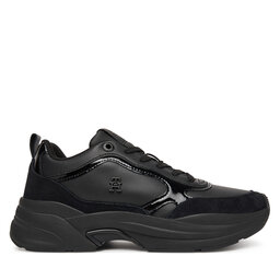 Tommy Hilfiger Αθλητικά Tommy Hilfiger Chunky Runner Patent FW0FW08840 Μαύρο