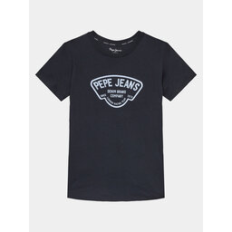 Pepe Jeans Pepe Jeans Majica Regen PB503848 Mornarsko modra Regular Fit