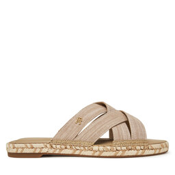 Tommy Hilfiger Espadrilės Tommy Hilfiger Chambray Espadrille Mule FW0FW08501 Smėlio