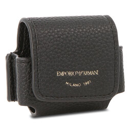 Emporio Armani Etui pentru căști Emporio Armani Y3H279 YFO5B 85218 Black/Silver