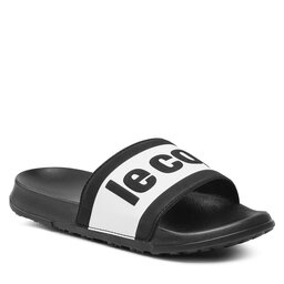 Le Coq Sportif Papucs Le Coq Sportif Slide Binding Metallic 2310325 Black/Optical White