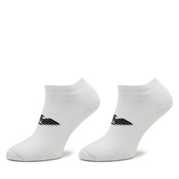 Emporio Armani Комплект 2 чифта къси чорапи мъжки Emporio Armani 306208 4R300 00010 Bianco