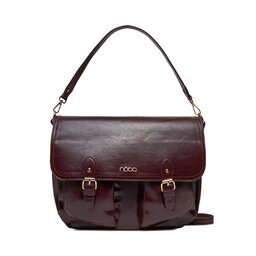 Nobo Handtasche Nobo NBAG-R0600-C005 Dunkelrot