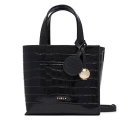 Furla Handtasche Furla Divide It Mini WB02124 BX4255 O6000 Schwarz