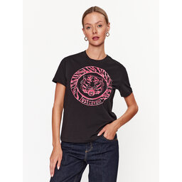 Just Cavalli Just Cavalli T-Shirt 75PAHF01 Μαύρο Regular Fit