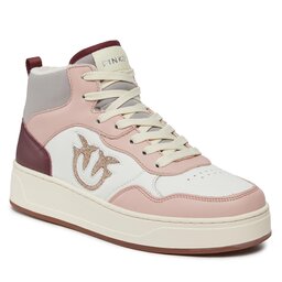 Pinko Tenisice Pinko Detroit 101690 A188 Off White/Rosa/Grigio B57