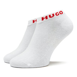 

Низькі чоловічі шкарпетки Hugo 50480217 White 100, Білий