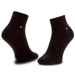 Tommy Hilfiger 2 pares de calcetines cortos para hombre Tommy Hilfiger 342025001 Black 200