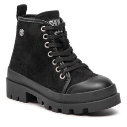 Shone Зимни обувки Shone D557-001 Black