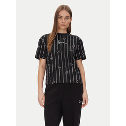 Karl Kani Karl Kani T-Shirt Signature Heart Pinstripe Os 61300126 Schwarz Regular Fit