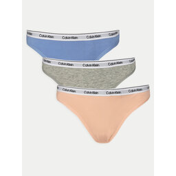Calvin Klein Underwear Calvin Klein Underwear Набір з 3 пар стрінгів 000QD5209E Кольоровий