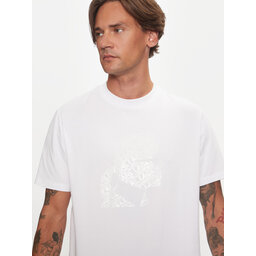 KARL LAGERFELD KARL LAGERFELD Marškinėliai 755059 544221 Balta Regular Fit