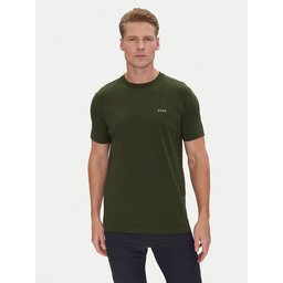 BOSS BOSS Camiseta 50506373 Verde Regular Fit