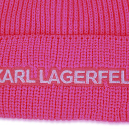 

Шапкa Karl Lagerfeld Kids Z11063 Pink 47A, Рожевий