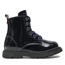 Tommy Hilfiger Stiefel Tommy Hilfiger Lace-Up Bootie T1A5-33564-1237 M Dunkelblau