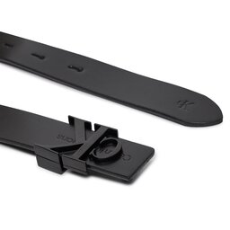 

Жіночий ремінь Calvin Klein Jeans Monogram Hardware 30Mm K60K610281 Black/Black 01B, Чорний