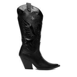 DeeZee Καουμπόικες Μπότες & Μποτάκια DeeZee W3LH170101 Μαύρο